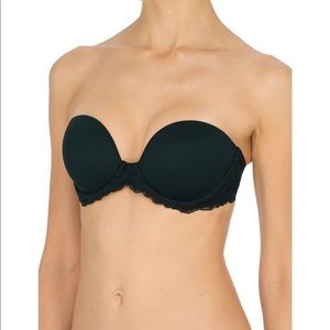 Natori feathers strapless bra